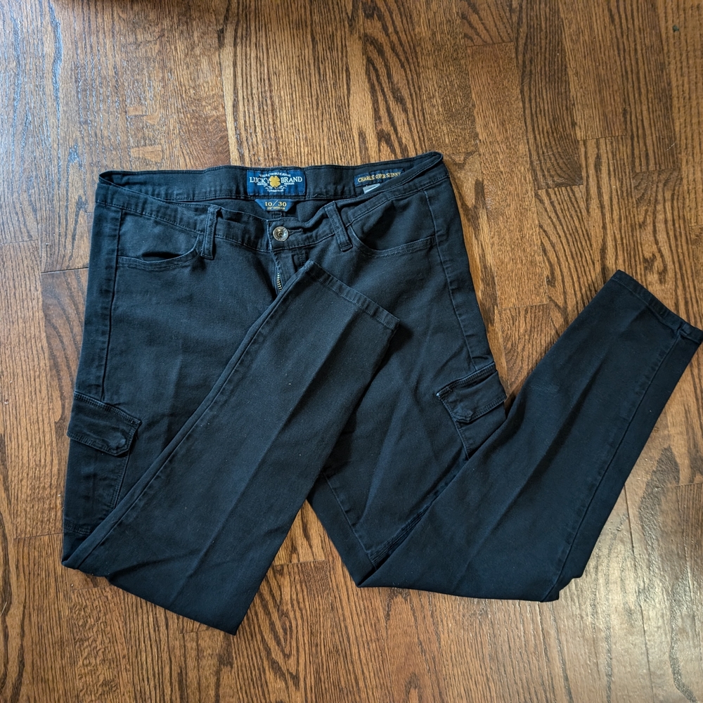 Lucky Brand Charcoal Cargo Pants
